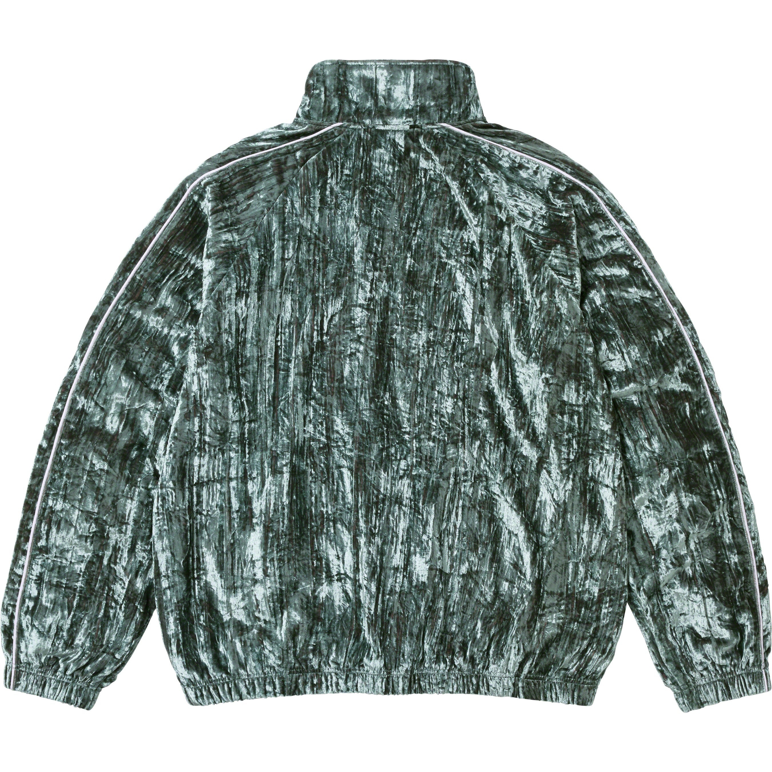 Crushed Velvet Track Jacket view 2